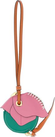 Prada Womens Trick Coin Purse Multicolor Steel Calf Leather