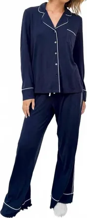 Splendid Flora Pillowsoft Sleep Set In Navy