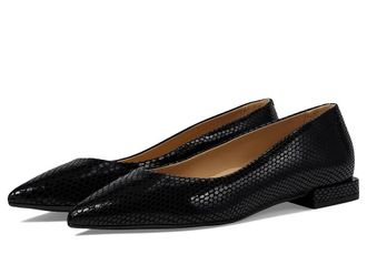 Marc Joseph New York Stafford Ave Womens Shoes Black Snake : 7.5 M, Leather