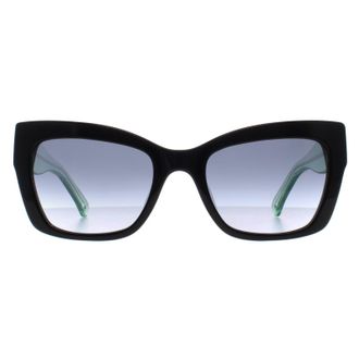 Kate Spade New York Cat Eye Womens Black Dark Gray Gradient Valeria/S - One Size