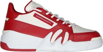 Giuseppe Zanotti Multicolor Calfskin Chunky Mens Sneakers