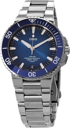 Oris Aquis Automatic Blue Dial Mens Watch 01 400 7763 4135-07 8 24 09PEB