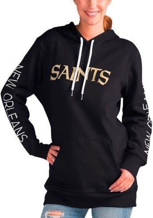 G-III 4Her by Carl Banks Womens G-III 4Her by Carl Banks Black New Orleans Saints Extra Inning Pullover Hoodie at Nordstrom, Size Xx-Large