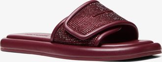Michael Kors Suki Embellished Slide Sandal