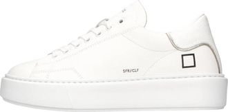 D.A.T.E. Sfera Sneakers - Dames - Sneakers - Wit - 41 EU - Leer - Schoenen