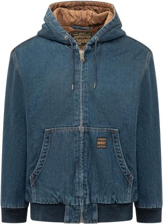 Levi's Potrero Denim Hoody - Heren - Jassen - Blauw - Maat: S Denim