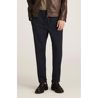 Mavi Drawstring Jersey Pants in Baritone Blue at Nordstrom, Size Xx-Large