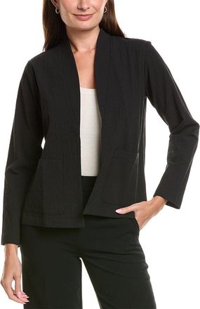 Eileen Fisher Eileen Fisher Petite High Collar Jacket