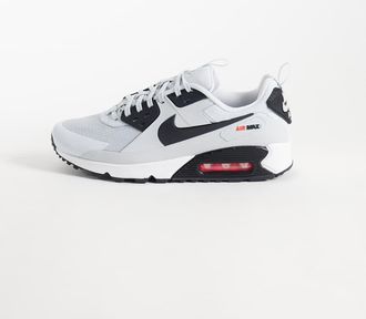 Nike Air Max 90 Drift sneakers grigie e rosse-Grigio
