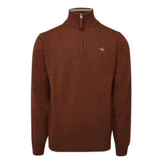 GANT Herentrui van lamswol (Bruin)