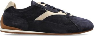 Ferragamo Schoenen, Dames, Blauw, 40 1/2 EU, Leer, Sophie Sportschoenen