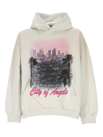 Balenciaga Hoodie met City of Angels-print - Beige