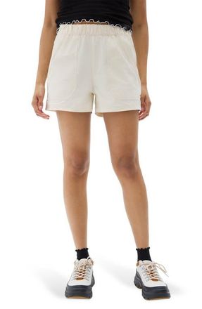 Halfdays Bastille Trail Shorts in Oatmilk at Nordstrom, Size X-Small