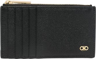 Ferragamo Gancini Leather Cardholder