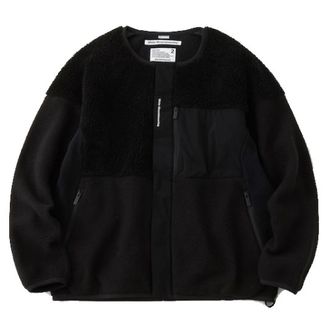White Mountaineering Jassen - Heren - Winterjassen - Zwart - M - Polyester - Jassen