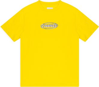 Aim&eacute; Leon Dore YELLOW CHROME LOGO T-SHIRT