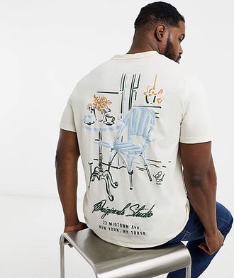 Jack & Jones Jack& Jones Bedford Back Graphic T-Shirt