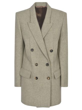 Isabel Marant Grey Double Breasted Blazer