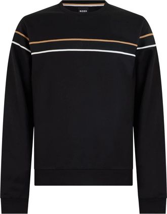 HUGO BOSS Iconic Sweatshirt - Heren - Sweatshirts - Zwart - S - Katoen - Hoodies & sweatvesten