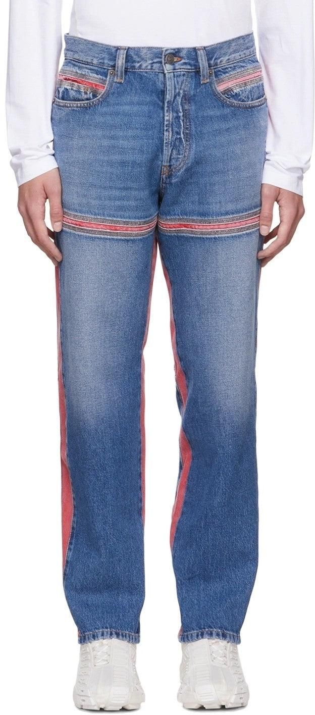 DIESEL D-Rise インディゴブルー Relaxed Jeans - D-Rise | ダークブルー | メンズ | DIESEL