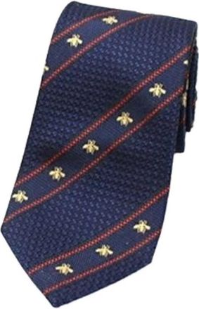 Gucci Pre-owned Cravat - Heren - Vintage Accessoires - Blauw - ONE Size - Vintage