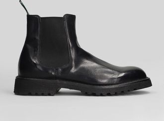 Green George Combat Boots