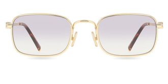 Miu Miu MUA53S 5AK04O Womens Sunglasses Gold Size 49