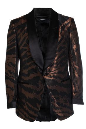 Tom Ford Atticus copper tuxedo dinner jacket