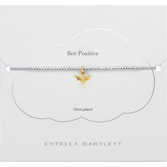 Estella Bartlett Laila Bee Bracelet in Gold And Silver at Nordstrom