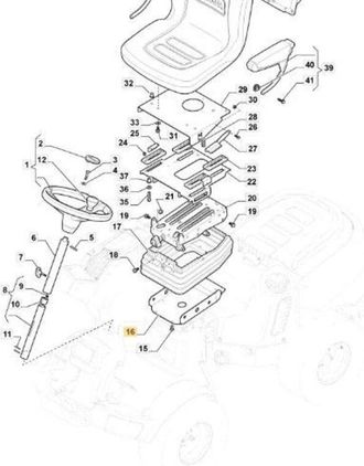 STIGA Sports Soporte De Suspensi&oacute;n Inferior. Asiento Original Stiga Pfm Ctf - 387785203/1