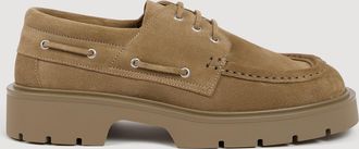 Sandro Split leather boat shoes