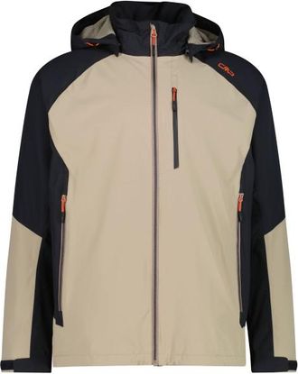 F.lli Campagnolo Jacket Zip Hood Ripstop Regenjacke f&uuml;r Herren | beige
