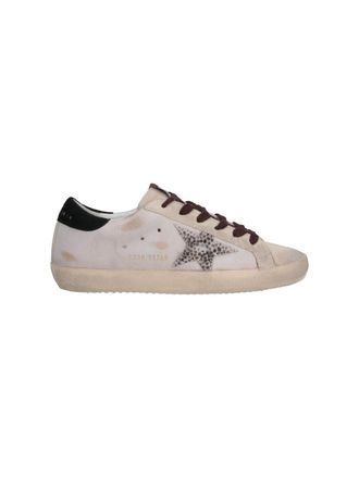 Golden Goose Vintage-Inspired Low-Top Sneakers with Distinctive Star Detail