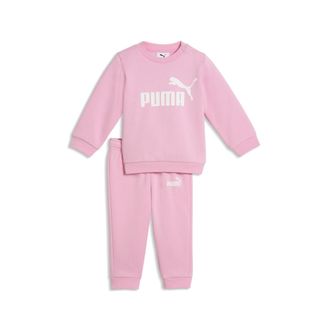 Puma Set Minicats Essentials per bimbi ai primi passi, Abbigliamento, Rosa, 12-18M