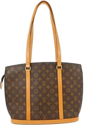 Louis Vuitton Babylone Monogram Canvas Brown Canvas Handbag (Pre-Owned)