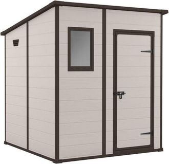 Keter Caseta De Jard&iacute;n De Resina Keter Manor Pent 6x6 Beige
