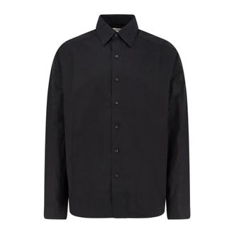 Entire studios Casual Shirts, male, Black, Size: XL Pointed Collar Shirt