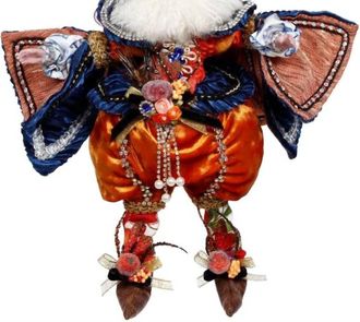 Mark Roberts Pumpkin Patch Fairy Small 10 In Orange