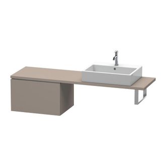 Duravit Consola Baja L-cube 620x477x400mm Basalto Mate