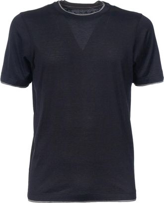 Gran Sasso Hombre, Camisetas, Azul, Talla: M