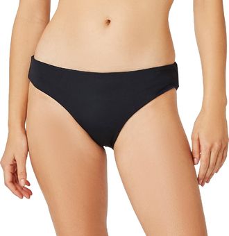 Carve Designs Womens St. Barth Reversible Swimsuit Bottoms Black XXL