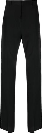 Givenchy Black Black Wool Trousers