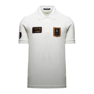 Aeronautica Aeronautica Militare, Polo Shirts, male, White, Size: 4XL Polo Frecce Tricolori Po1927Up00191