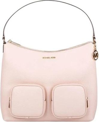 Michael Kors Merrit Grote Shopper Tas - Dames - Schoudertassen - Roze - ONE Size - Leer - Tassen