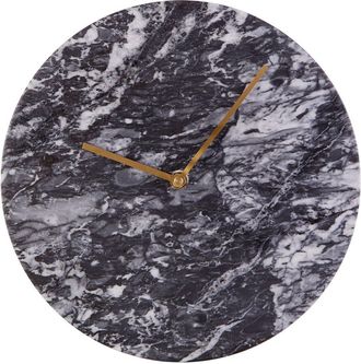 Fifty Five South Design Wanduhr Lamonte Black Marble ø 30 cm