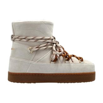 INUIKII Gewatteerde Su&egrave;de Snowboots - Dames - Snowboots - Wit - 39 EU - Su&egrave;de - Fitness