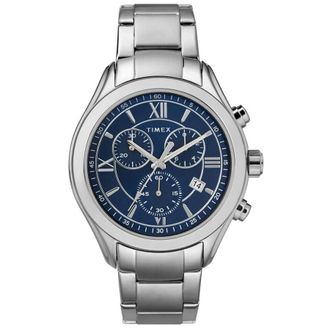 Timex Intelligent Chronograph Quartz Blue Dial Mens Watch TW2R66200