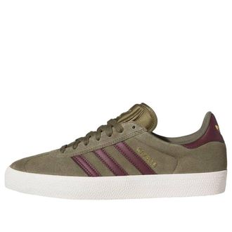 adidas Gazelle ADV Olive Strata Maroon KI3205