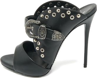 Giuseppe Zanotti Sandali con fibbia - Nero