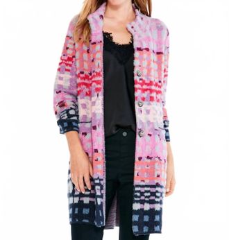 Nic+Zoe Willa Winter Heat Coatigan - Plus In Multi